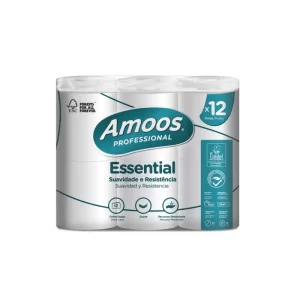 PAPEL ROLO HIG 2F AMOOS PROFESSIONAL ESSENTIAL (108 UNID)