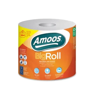 PAPEL ROLO MULTIUSOS 2F AMOOS BIG ROLL